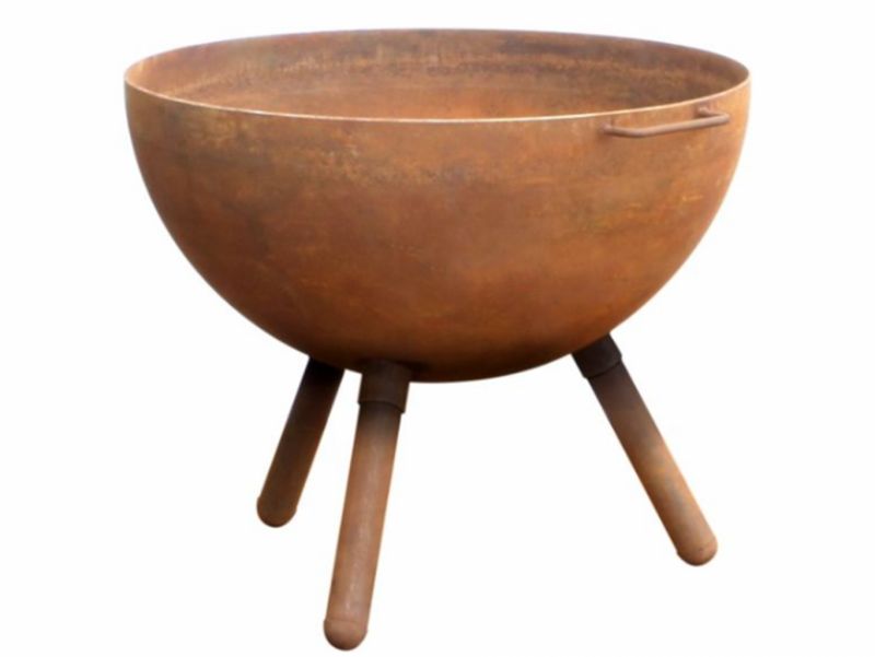 Cauldron Rust Fire Pit